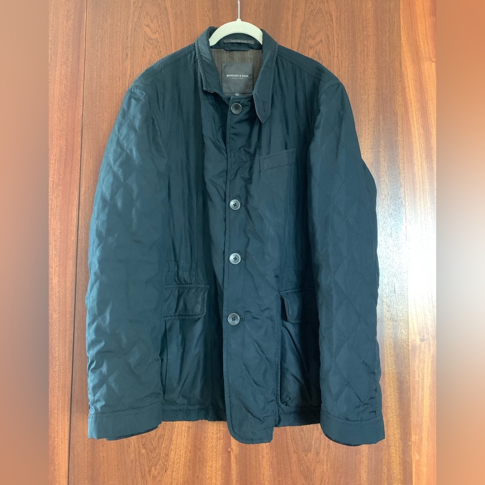 Bamford & Sons Black Quilted Jacket